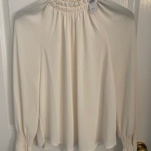 Semi sheer Loft Blouse